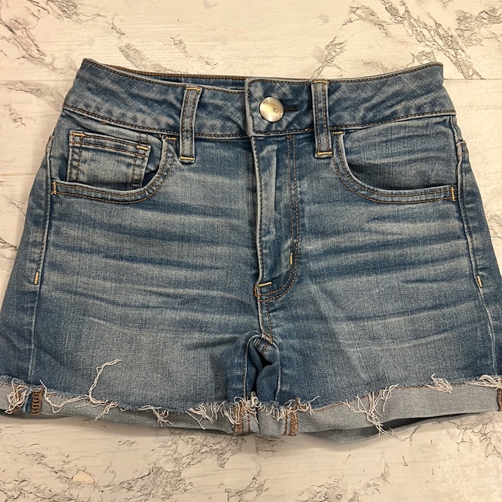 American eagle jean short super stretch